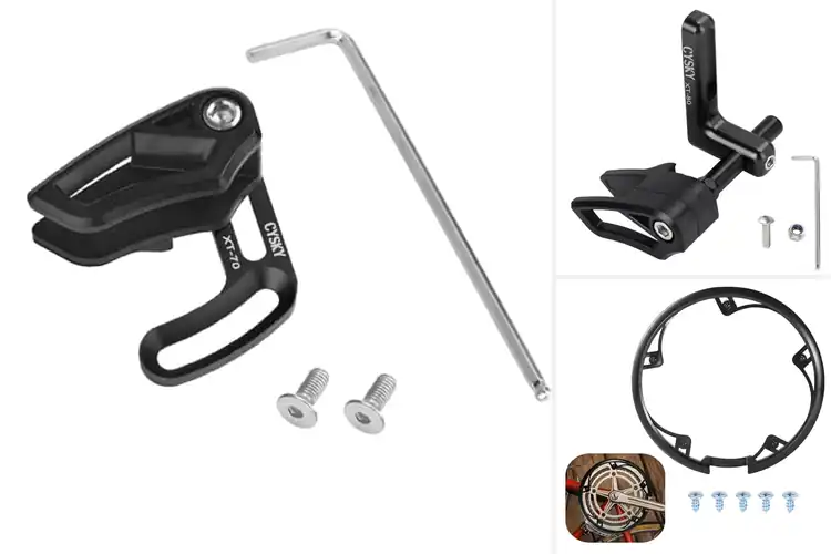 Detailed view of Best 1x Chainring Protectors