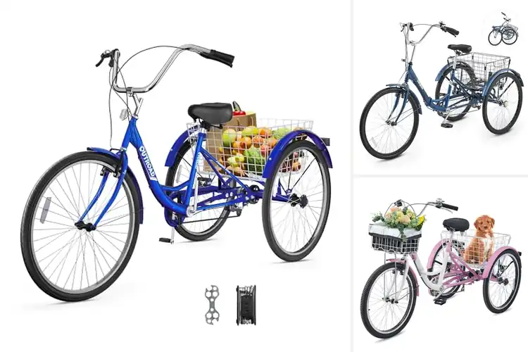 Detailed view of Best 26-Inch Adult Tricycles