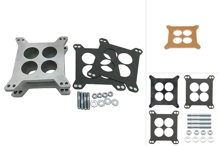 Detailed view of Best 4 Hole Carburetor Spacers for High CFM Carbs