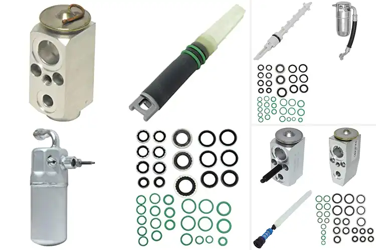 Detailed view of Best A/C System Repair Kits: Quick Fix for Cool Car Air