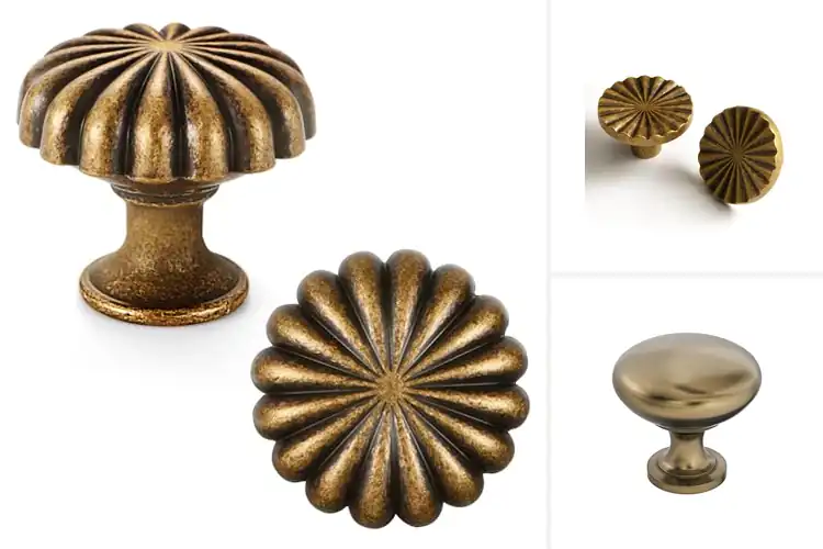 Detailed view of Best Brass Color Hardware