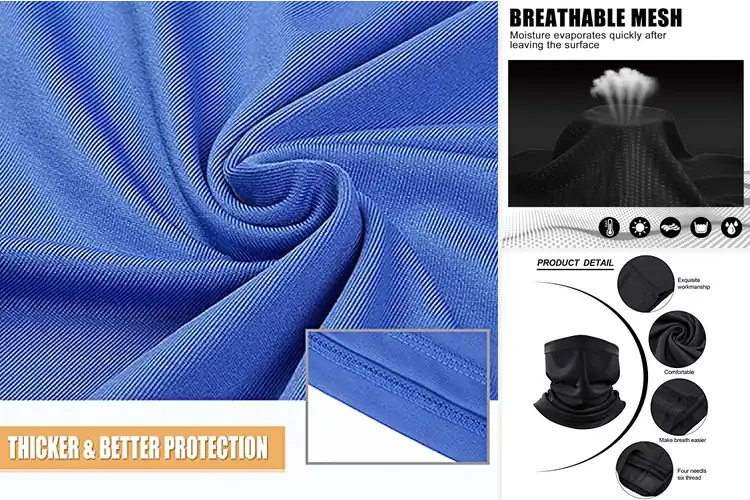 Detailed view of Best Breathable Microfiber Gaiter For All Day Wear