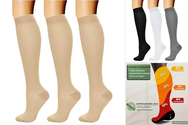 Detailed view of Best Circulation Boosting Socks