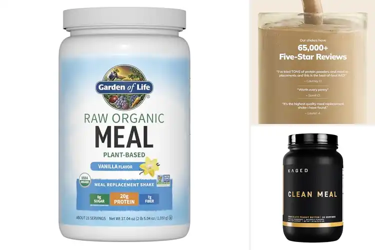 Detailed view of Best Clean Ingredient Meal Replacements