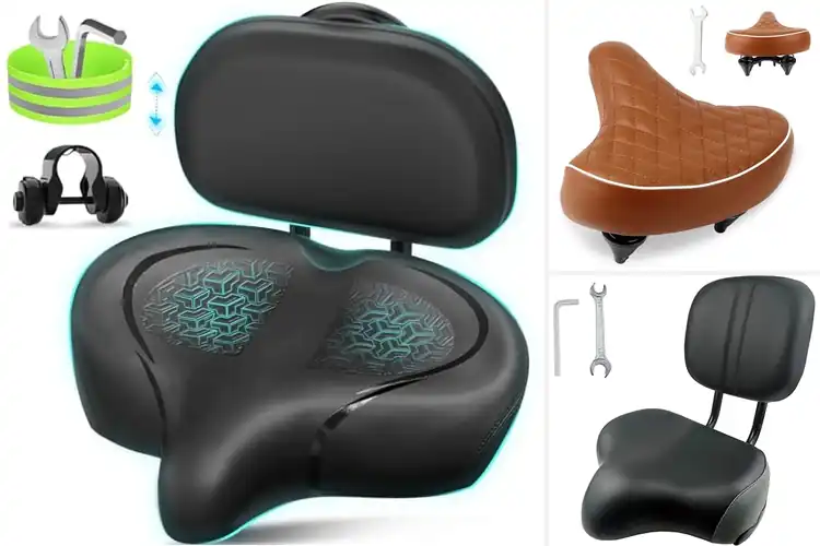 Detailed view of Best Comfortable Cruiser Trike Saddle