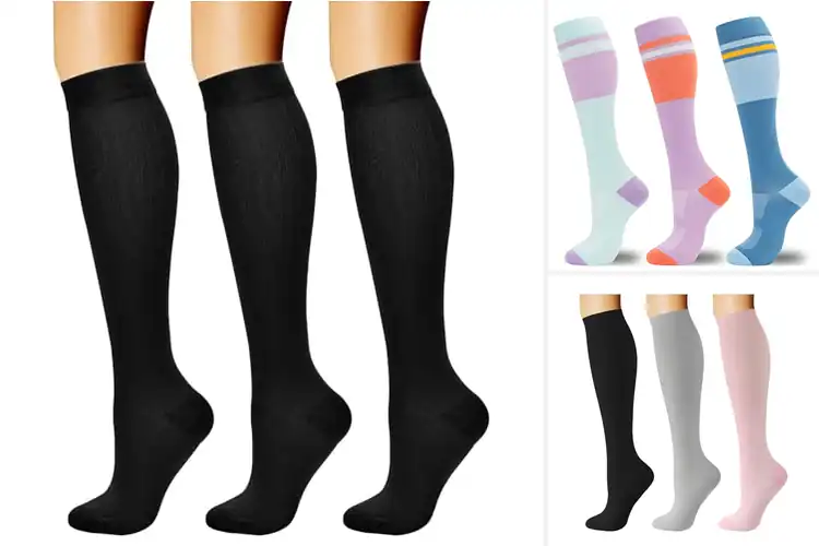 Detailed view of Best Compression Socks for Travelers