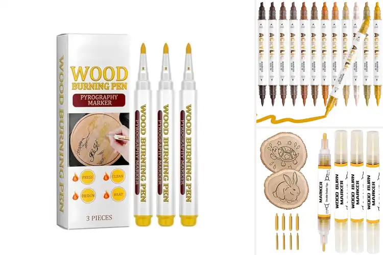 Detailed view of Best DIY Wood Markers