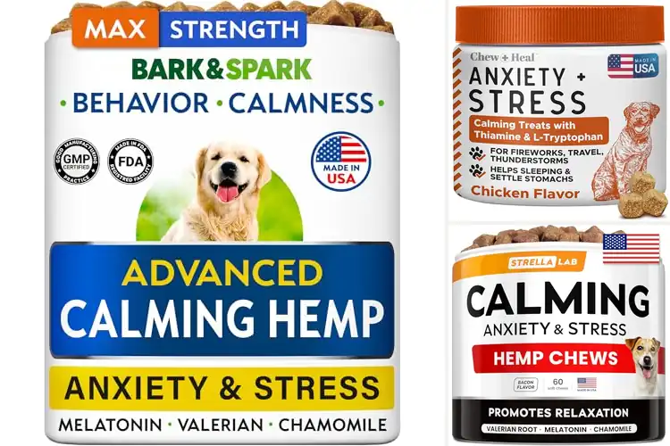 Detailed view of Best Dog Fireworks Relief Treats