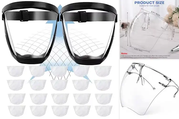 Detailed view of Best Dust Proof Face Shields