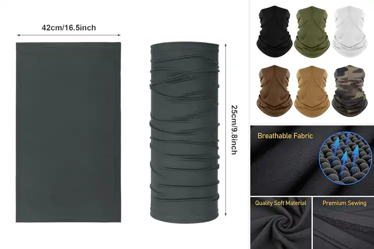 Detailed view of Best Dust-Proof Neck Gaiters
