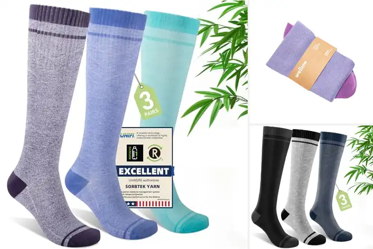 Detailed view of Best Eco-Friendly Compression Socks