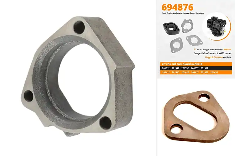 Detailed view of Best Engine Heat Transfer Spacers