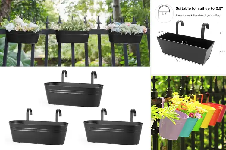 Detailed view of Best Fence Planters: Your Garden Oasis Awaits