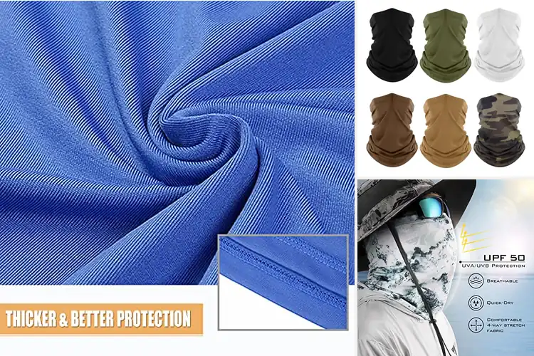 Detailed view of Best Fishing Neck Cover Face Mask