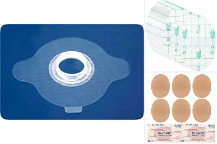 Detailed view of Best FlexiDerm Oval Adhesives