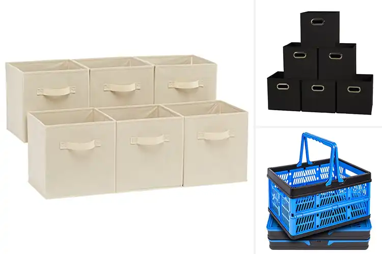 Detailed view of Best Folding Baskets