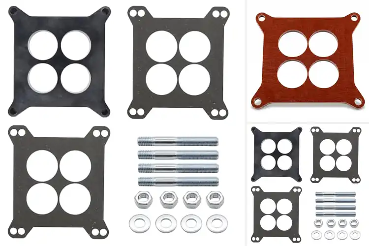 Detailed view of Best Four Hole Carburetor Spacers