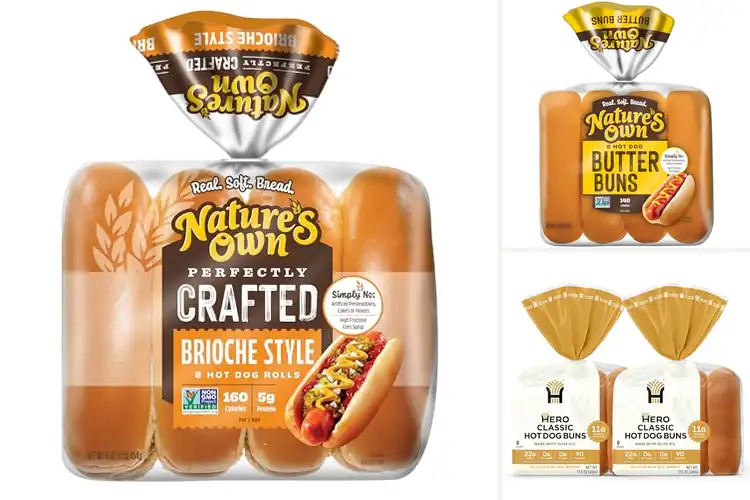 Detailed view of Best Healthy Hot Dog Buns