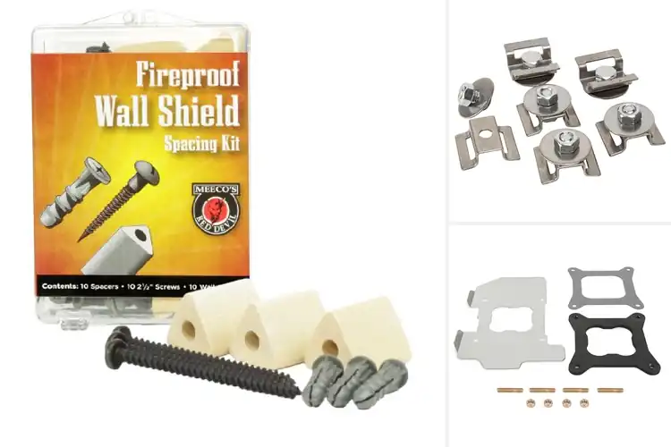Detailed view of Best Heat Shield Spacers