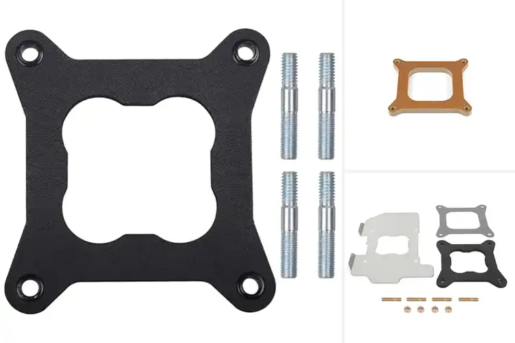 Detailed view of Best Heat Shielding Spacer For 4150 4160 Holley