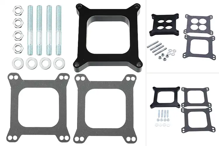 Detailed view of Best Heat Transfer Reducing Carb Spacer
