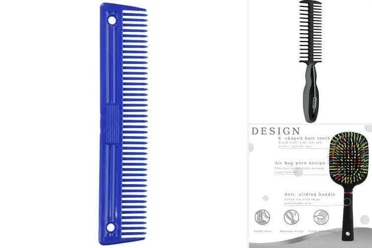 Detailed view of Best Horse Tail Combs