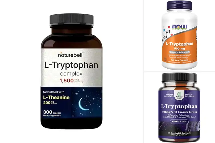 Detailed view of Best L-Tryptophan Calming Supplements