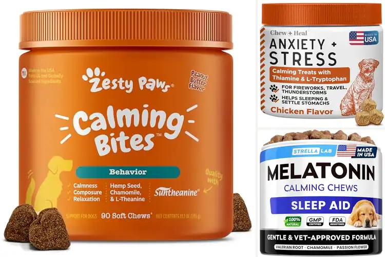 Detailed view of Best Large Breed Calming Treats: Natural Relief for Your Dog