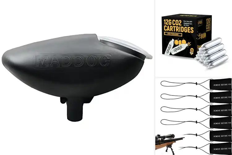 Detailed view of Best Lightweight Paintball Accessories