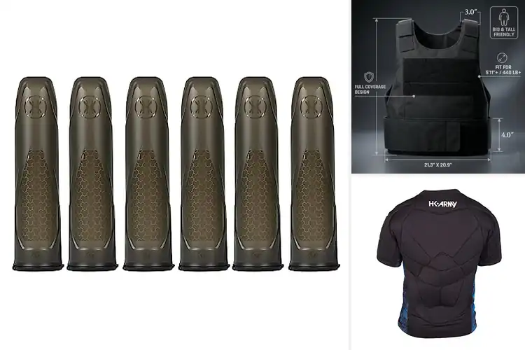 Detailed view of Best Low Profile Paintball Gear