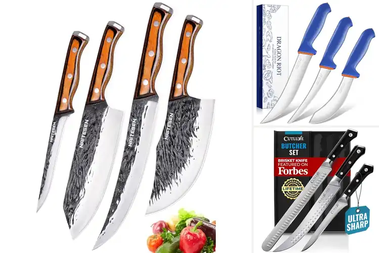 Detailed view of Best Meat Cutting Knives: Top 10 Picks for Seamless Cooking