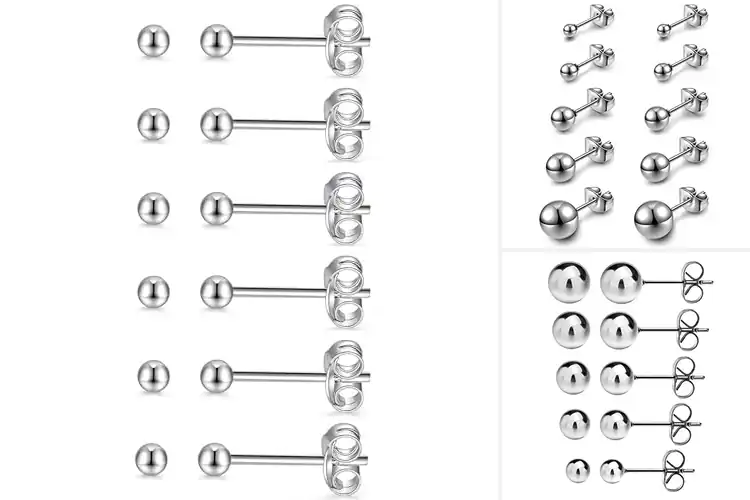 Detailed view of Best Metal Ball Studs