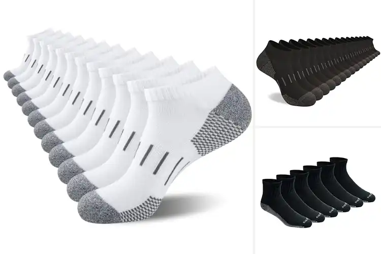 Detailed view of Best Moisture Wicking Ankle Socks
