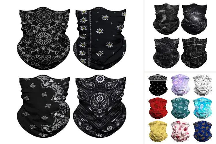 Detailed view of Best Multi Function Bandana As Headwear