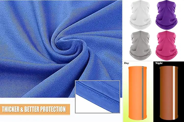 Detailed view of Best Multi Use Face Cover Scarves