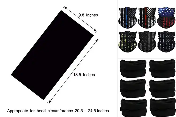 Detailed view of Best Multi Use Seamless Gaiter