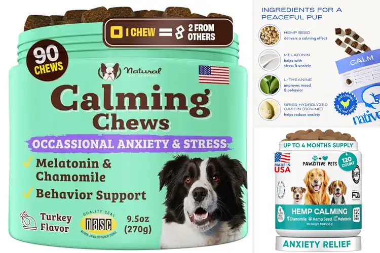 Detailed view of Best Natural Calming Chews For Dogs
