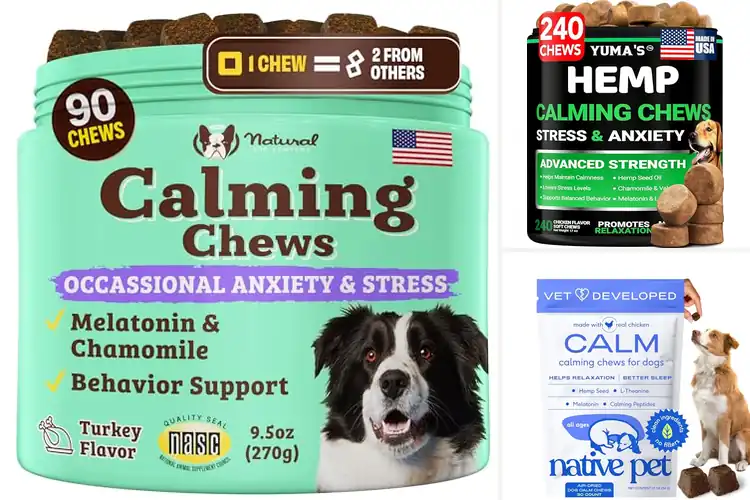 Detailed view of Best Natural Dog Calming Treats