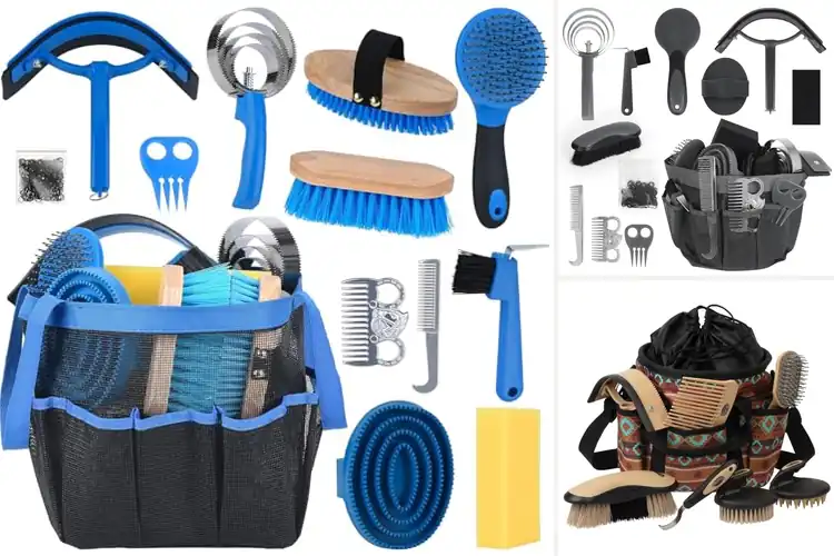 Detailed view of Best Portable Grooming Kits For Horses