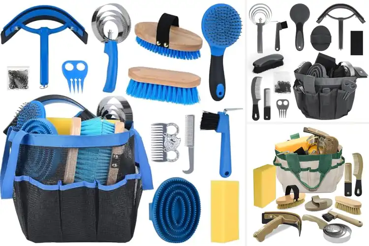 Detailed view of Best Portable Horse Grooming Kits: Effortless On-the-Go Care
