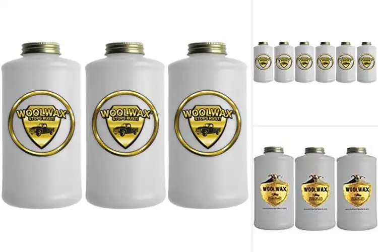 Detailed view of Best Quart Gun Undercoating Bottles