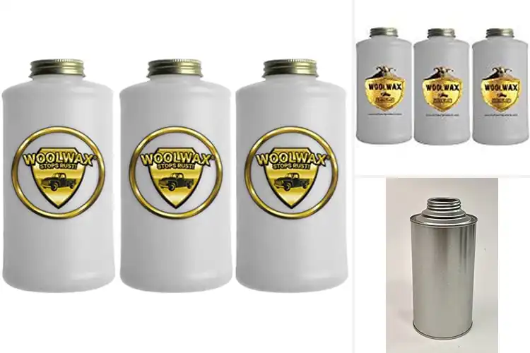 Detailed view of Best Quart Gun Undercoating Containers