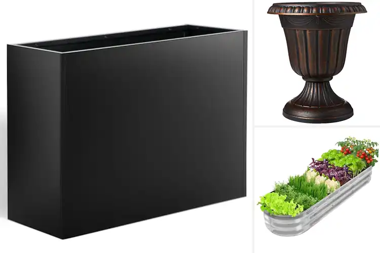 Detailed view of Best Rustproof Outdoor Planters