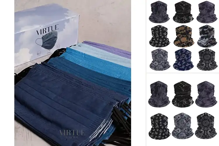 Detailed view of Best Seamless Face Mask Multiuse