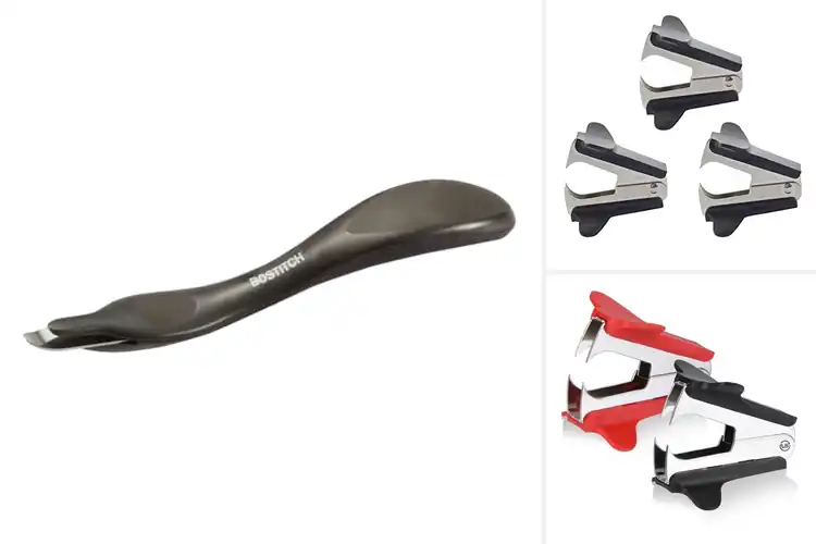 Detailed view of Best Small Staple Removers
