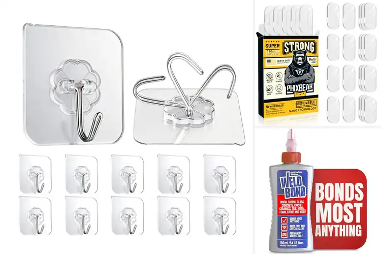 Detailed view of Best Strong Adhesive Holds