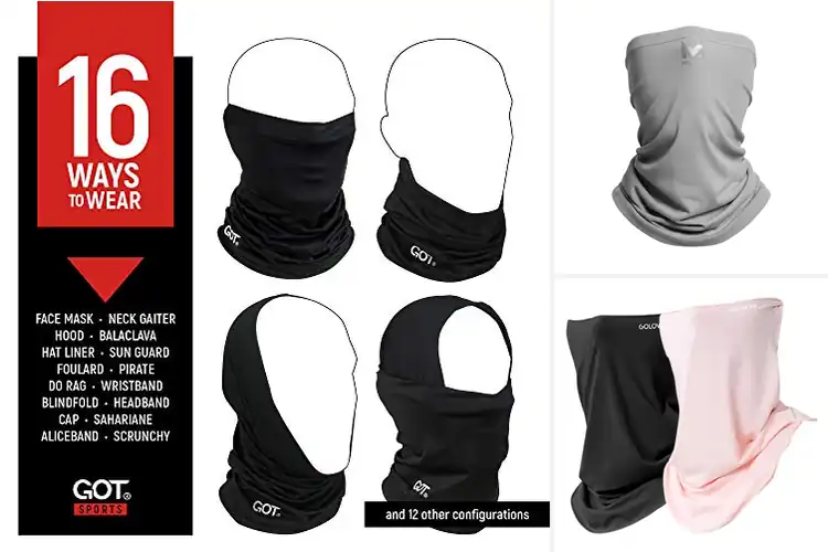 Detailed view of Best Sun And Wind Shield Gaiter For Outdoor Sports