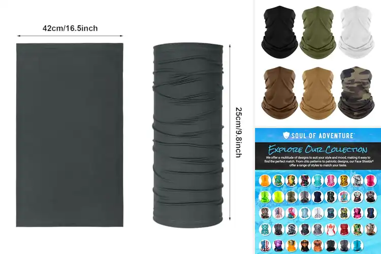 Detailed view of Best Sun Shield Neck Gaiter