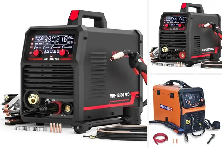 Detailed view of Best Synergic MIG Welder