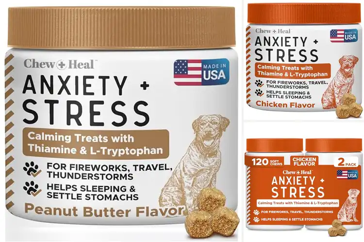 Detailed view of Best thiamine and l-tryptophan treats for dogs